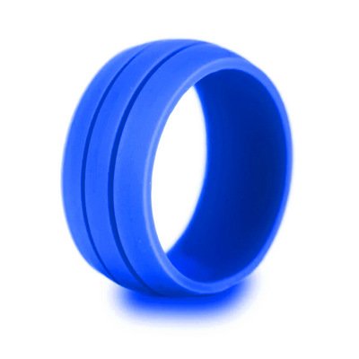8.5mm Thin Width European and American Fashion Silicone Ring Sports Personalized Silicone Ring Customization